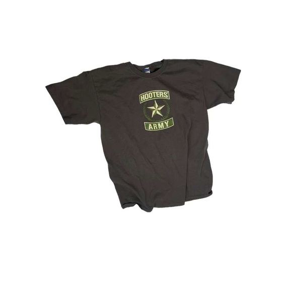 Vintage army hooters shirt - Picture 2 of 2